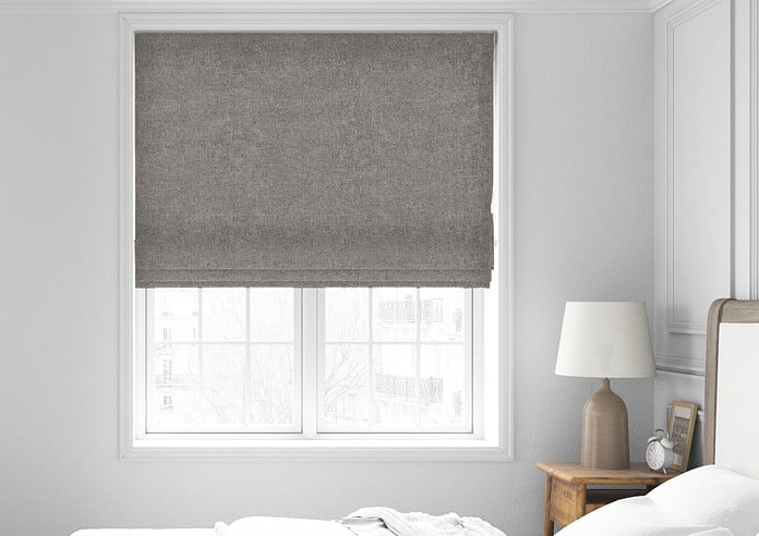 Rya, Platinum - Twist&Fit Roman Blind - Image 3